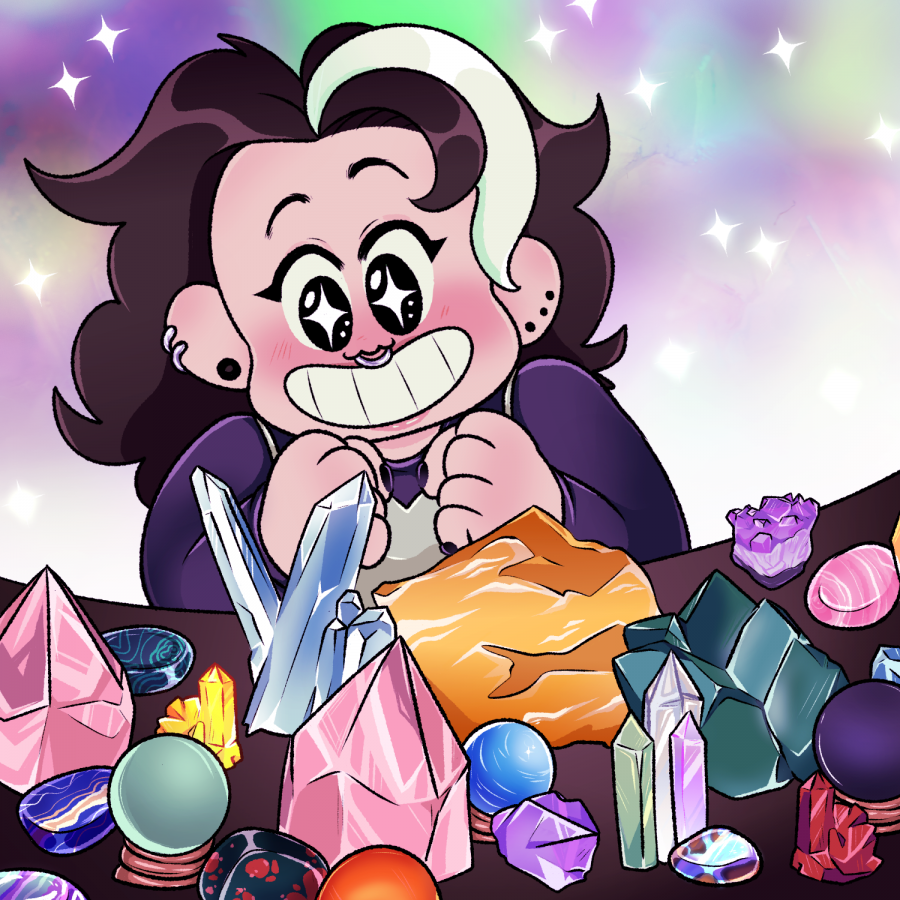 Students share thoughts on rising popularity of crystals