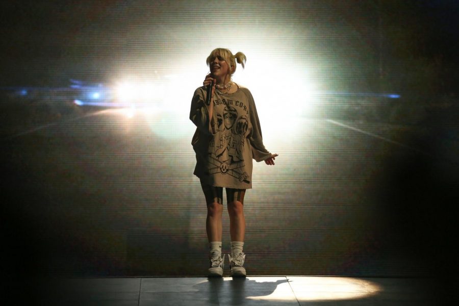 Billie Eilish performs during Weekend 1 of the Austin City Limits Music Festival on Oct. 3.