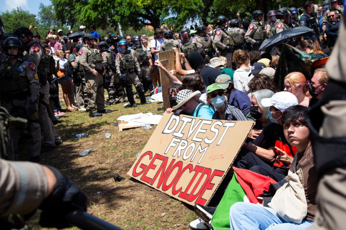 Pro-Palestine encampment set up on South Mall, over 40 protesters arrested