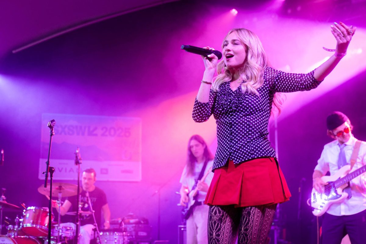 Claire Rosinkranz performs at Stubb's during SXSW on March 12, 2025.